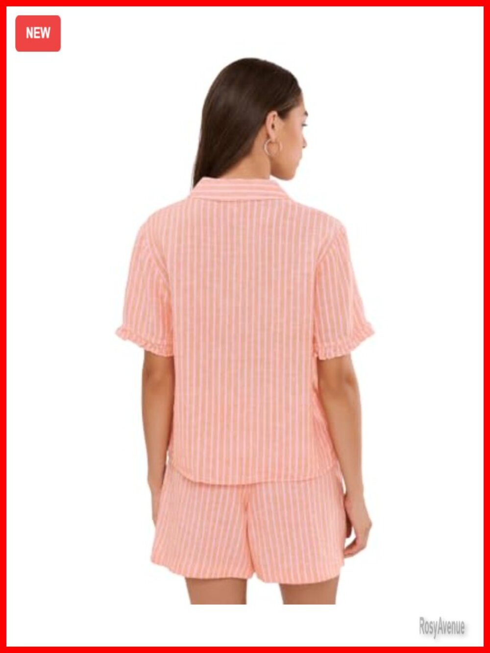 Lilly Pulitzer Carden Ruffle Button Front Top - Picture 3 of 4